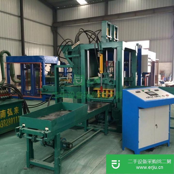 河南出售二手靜壓水泥空心制磚機(jī)