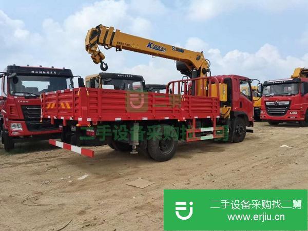 湖北出售二手東風華神D912隨車吊