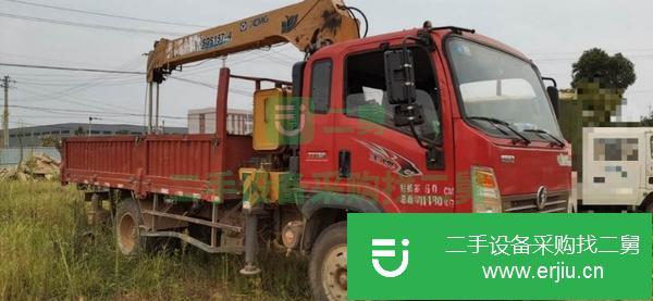 湖北出售二手徐工6.3隨車吊國五,全保保險手續到明年5月