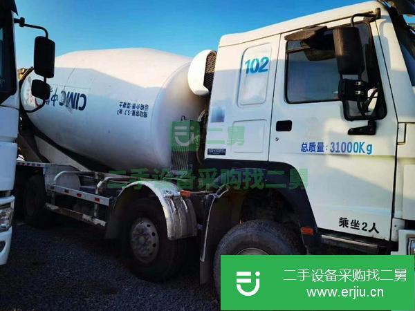 湖北出售二手17年大20方豪沃攪拌車