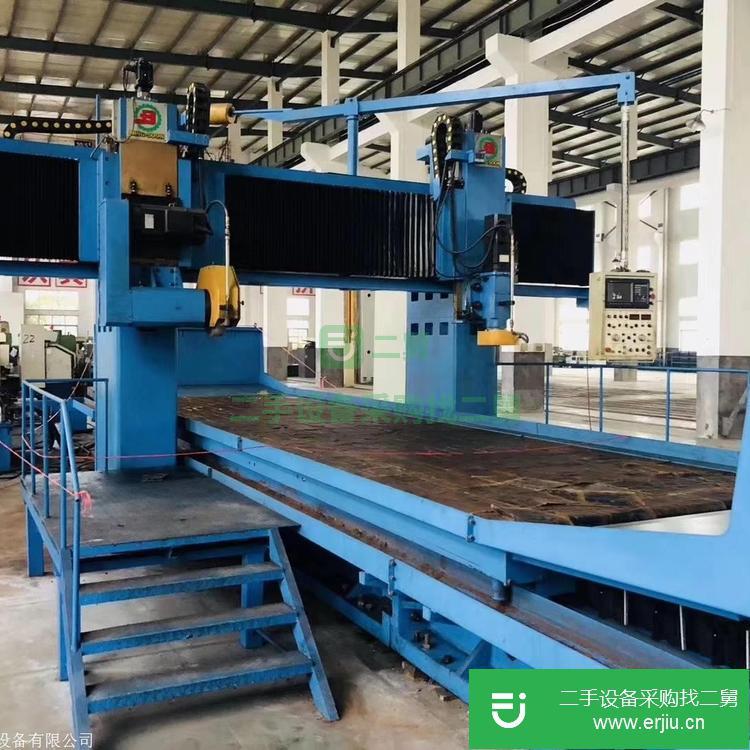 浙江出售二手臺灣名順8米數(shù)控龍門導軌磨床GP-3000