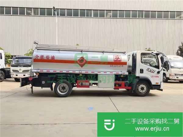 湖北出售二手解放牌8噸單橋加油車
