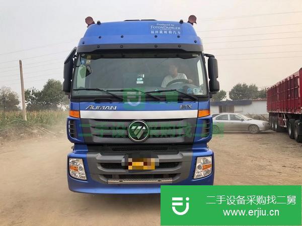 河北出售二手歐曼400馬力國五半掛車