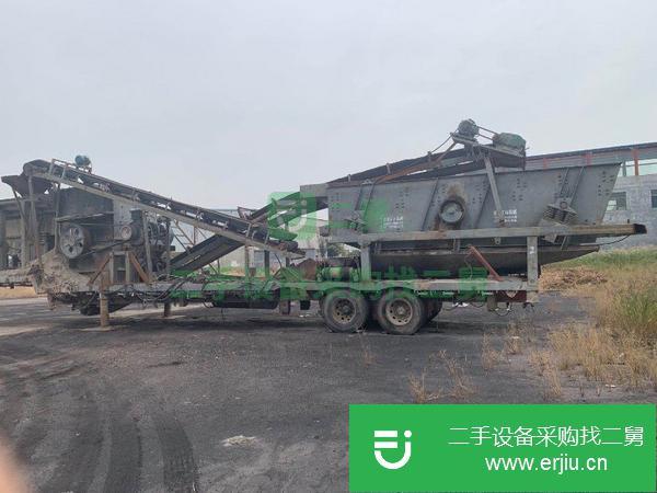 江蘇出售二手移動破碎機