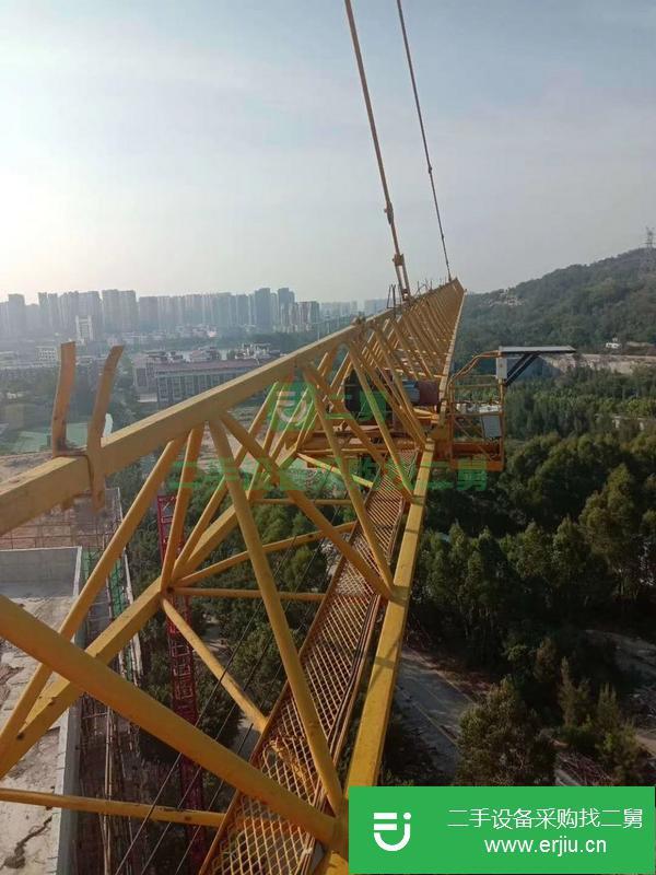 福建出售二手11年中聯(lián)5610塔吊
