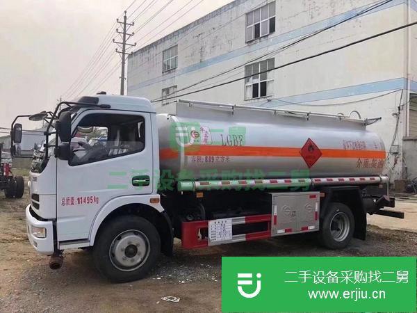 四川出售二手東風多利卡8噸150馬力油罐車手續齊全