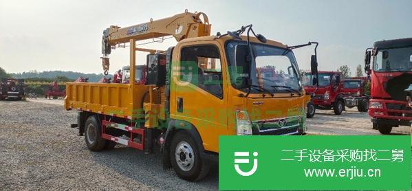 湖北出售二手5噸隨車吊,包上戶