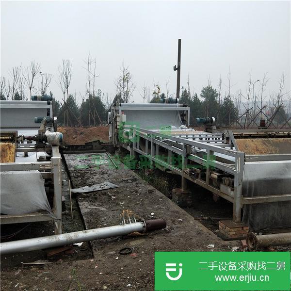 廣東出售二手河道清淤帶式泥漿脫水壓濾機