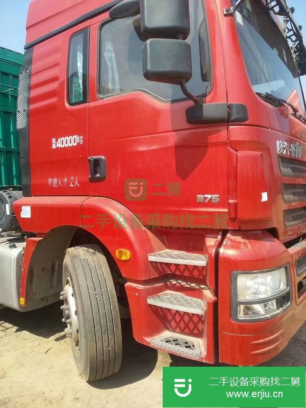 河北出售二手國五德龍375雙驅牽引車