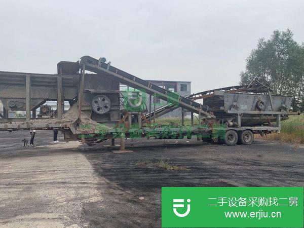 江蘇出售二手移動破碎機