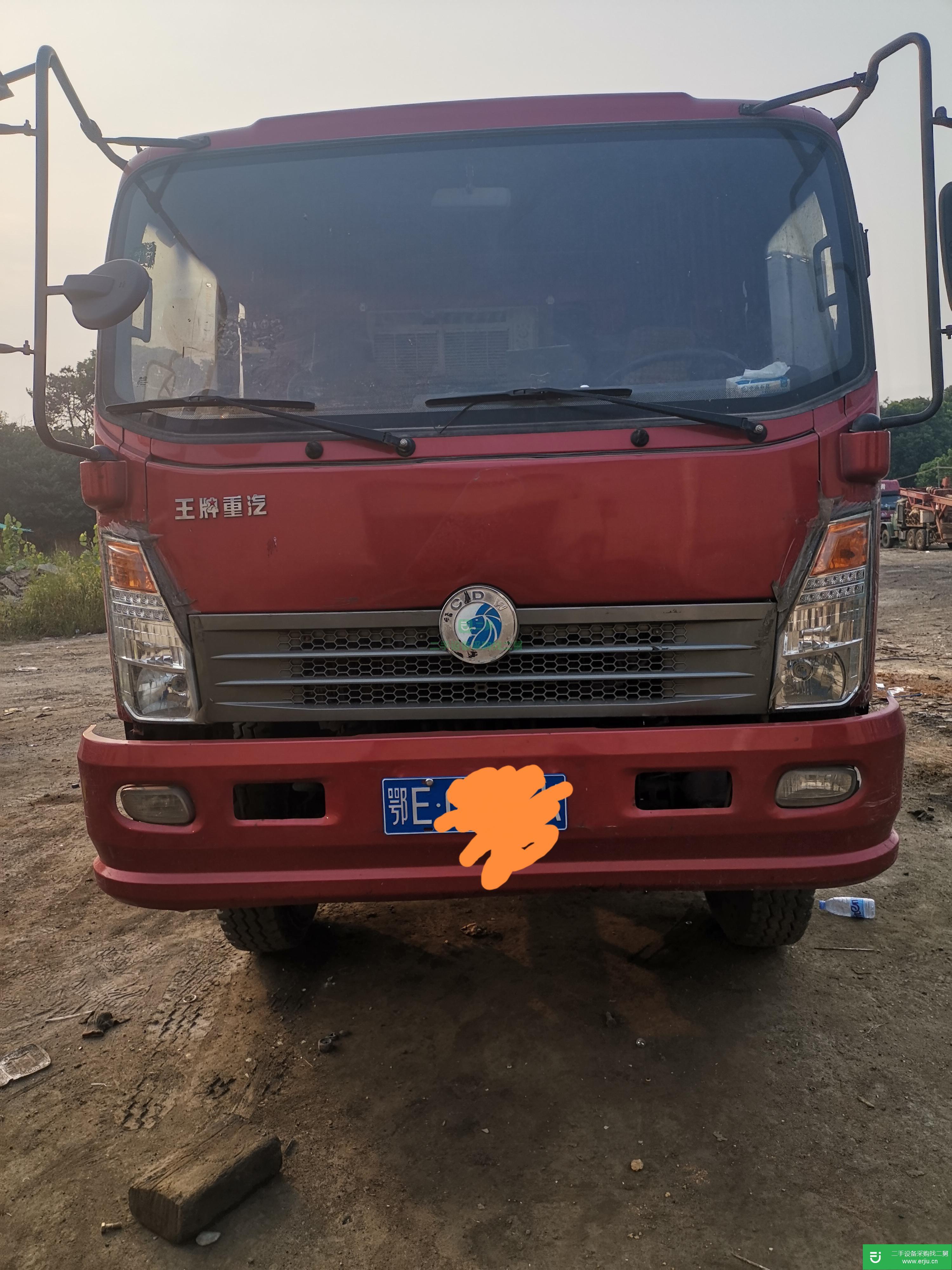 湖北出售二手重汽王牌自卸車