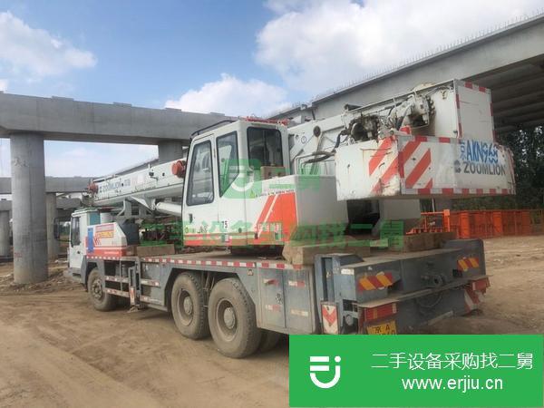 北京出售二手11年中聯25v5汽車吊先導操作
