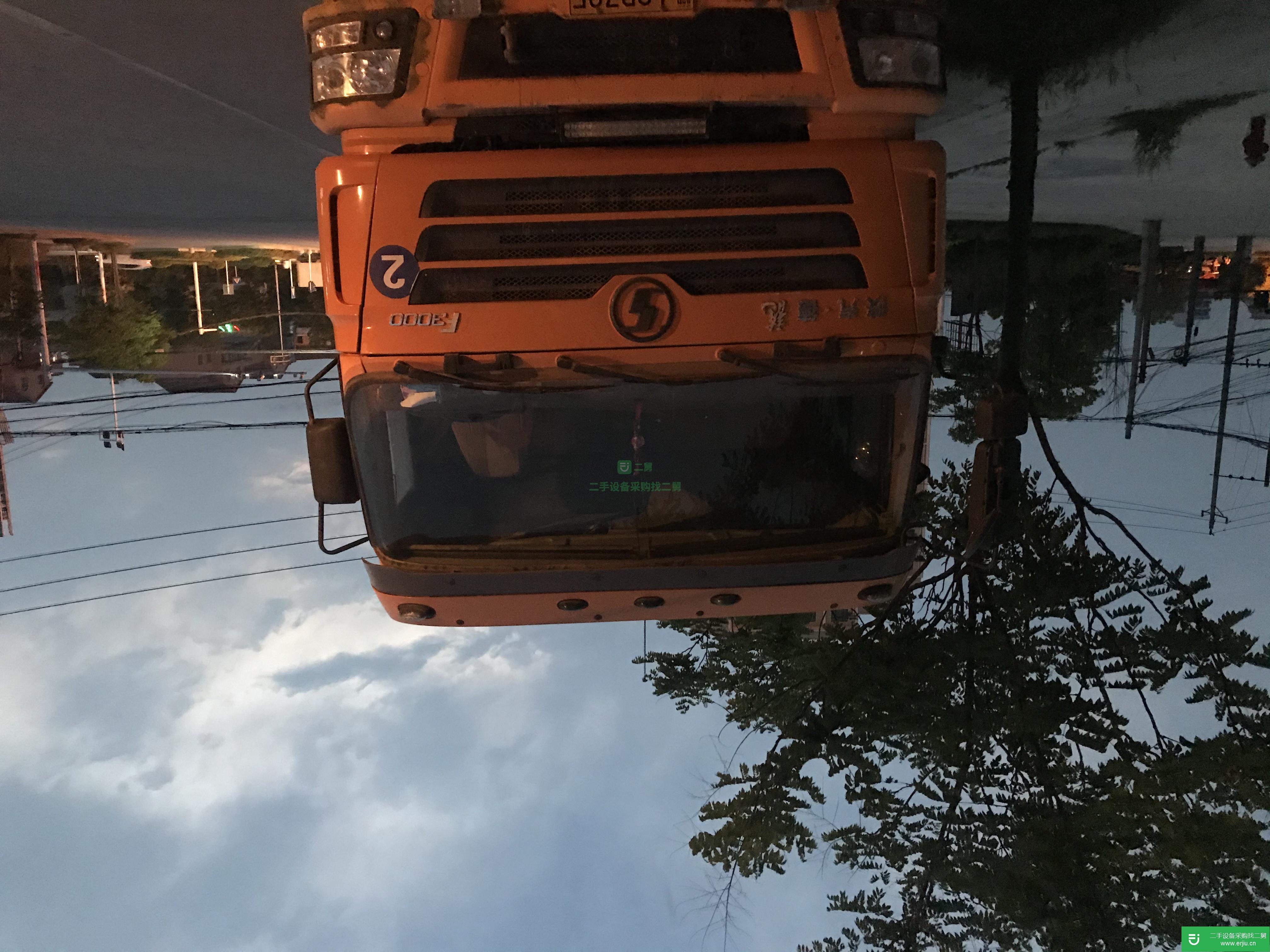 湖北出售二手陜汽重卡340馬力自卸車
