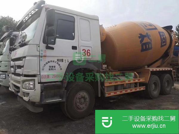 安徽出售二手大十二方混凝土攪拌車國五排放