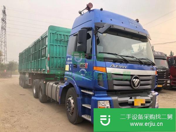 河北出售二手歐曼400馬力國五半掛車