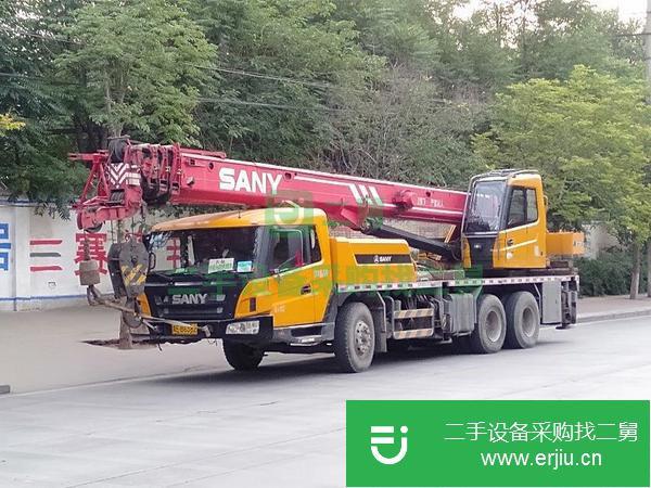 河北出售二手三一STC200型二十噸吊車原樅原?