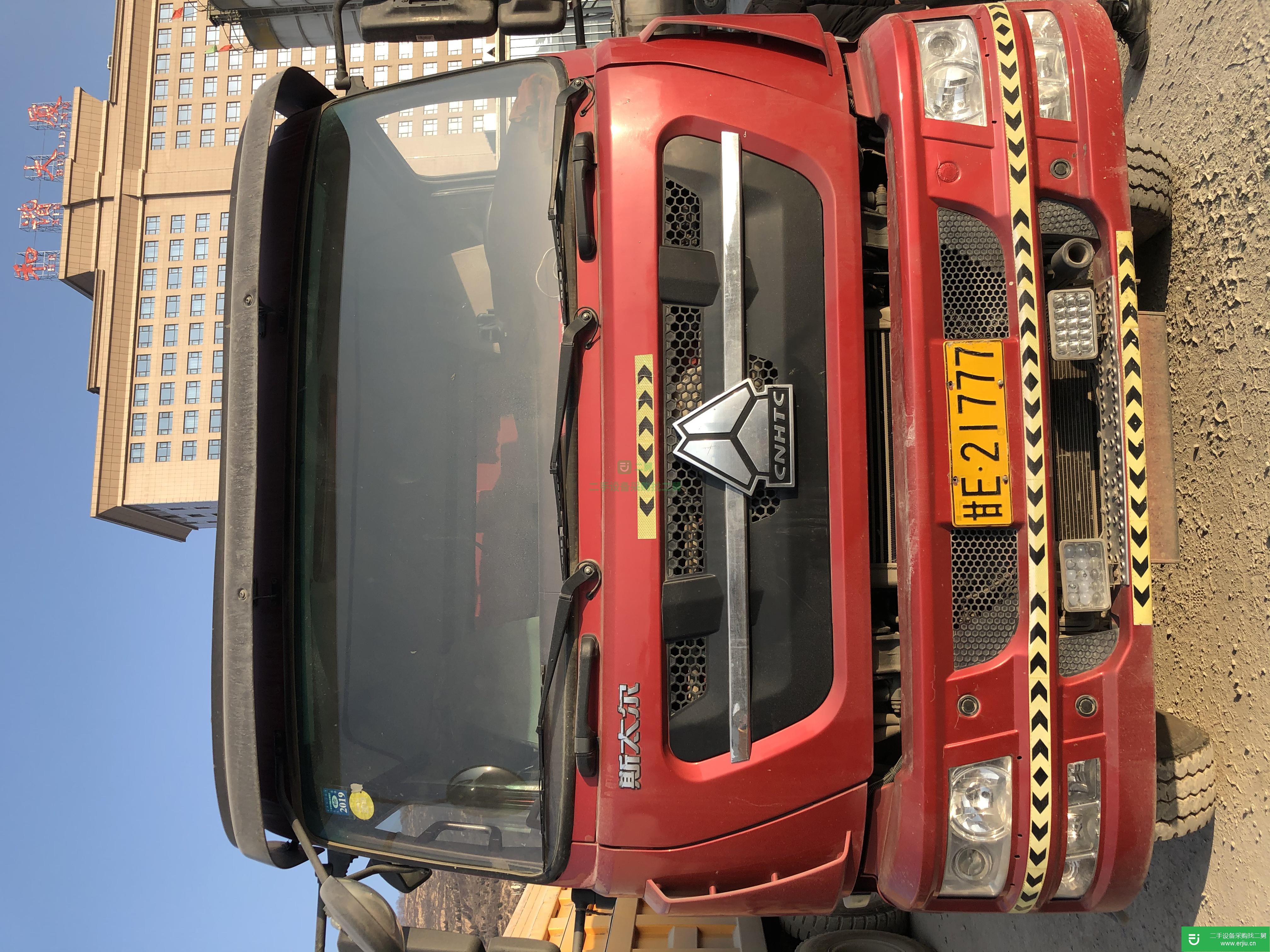 甘肅出售二手重汽斯太爾380馬力自卸車