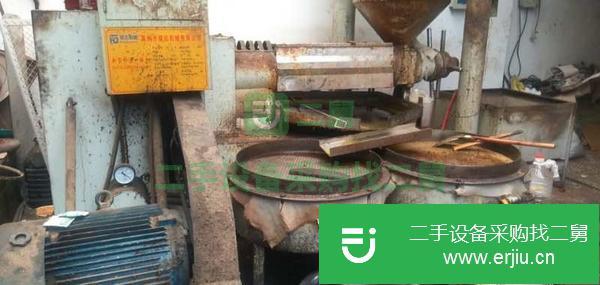 河南出售二手160型全自動條排榨油機(jī)