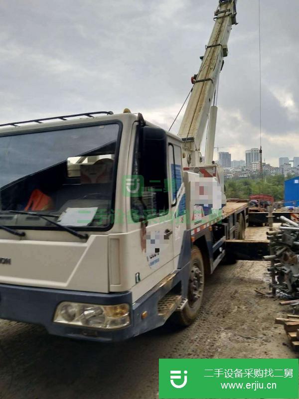 陜西出售二手中聯25V5汽車吊13年