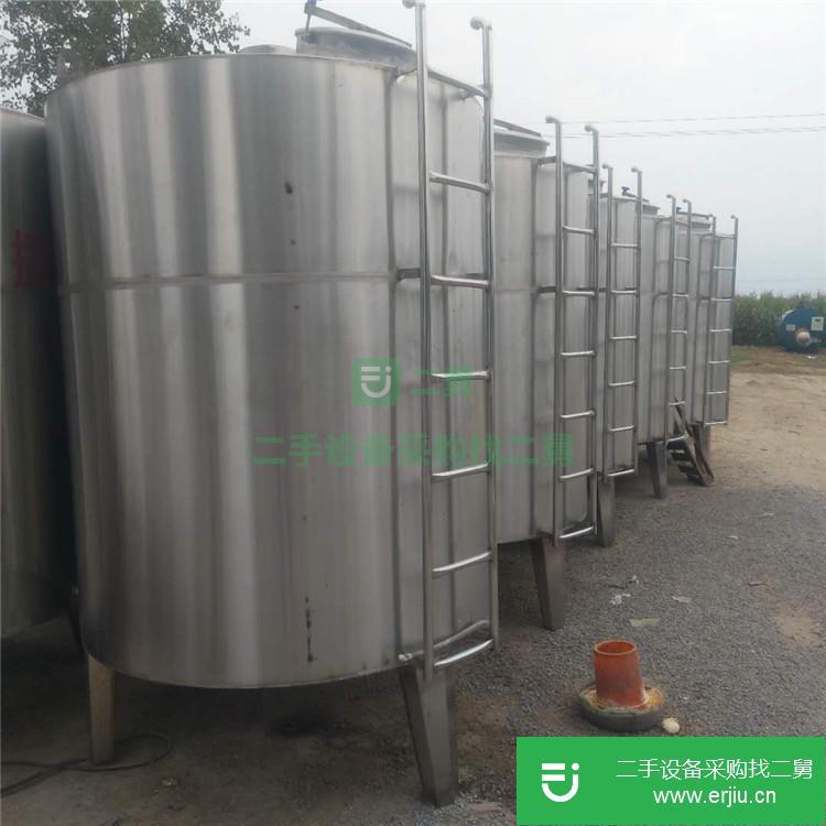 山東出售二手5噸不銹鋼儲罐