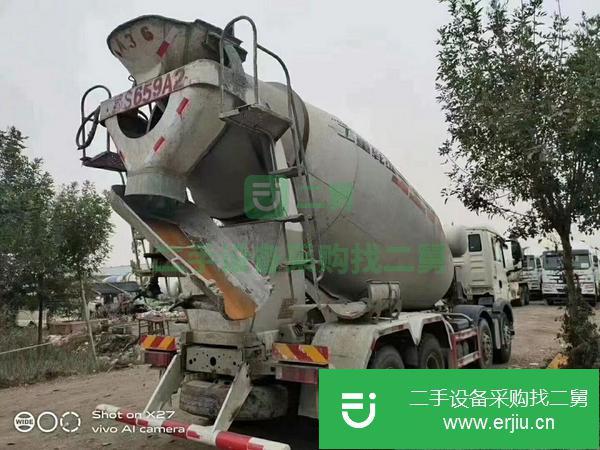 山西出售二手19年豪沃輕量化攪拌車