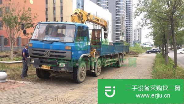 云南出售二手徐工10噸210馬力隨車吊車況很好