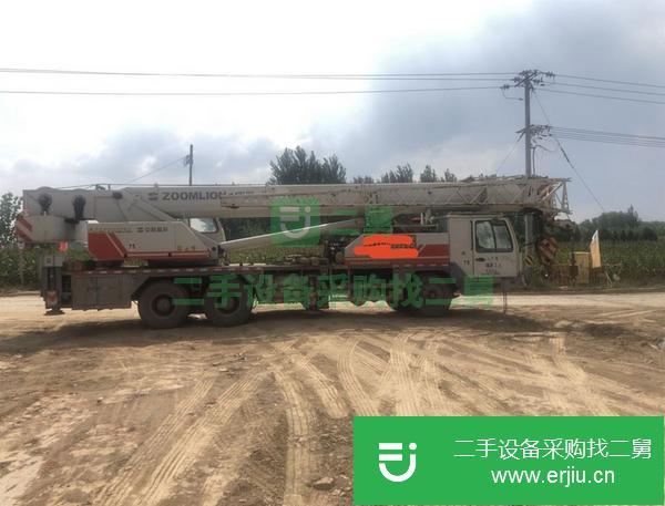 北京出售二手11年中聯25v5汽車吊先導操作