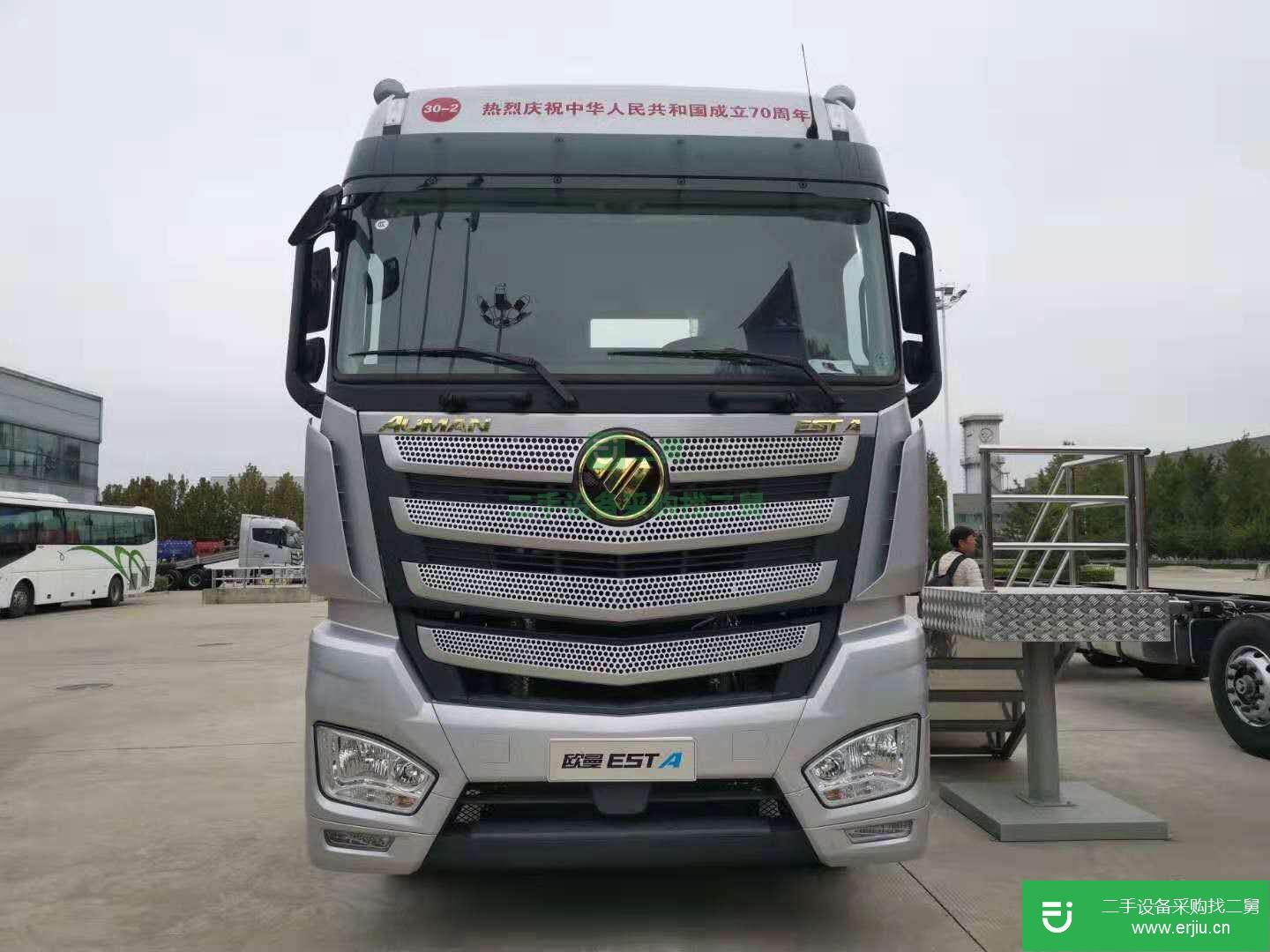 上海出售二手福田歐曼510馬力牽引車