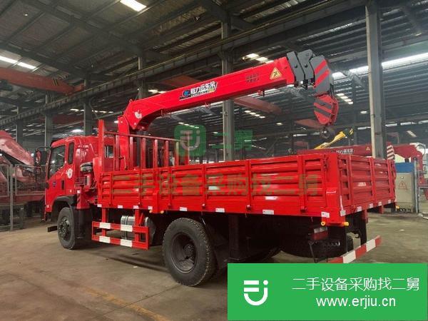 湖北出售二手東風6.3噸隨車吊