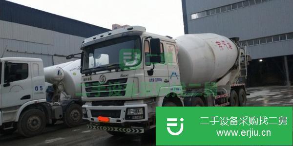 河北出售二手17年8月國五德龍3000攪拌車