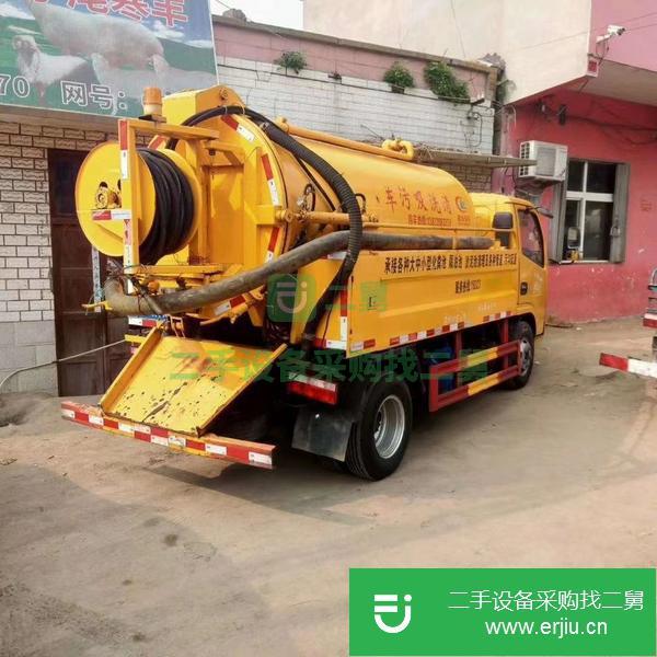 山東出售二手藍牌4+2清洗吸污車