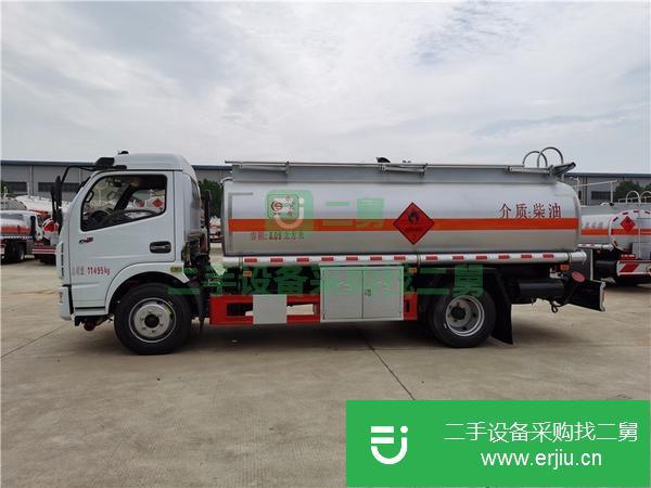 河北出售二手國五東風8噸油罐車玉柴150馬力