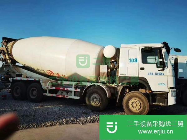 湖北出售二手17年大20方豪沃攪拌車