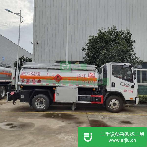 廣東出售二手解放虎V4.42方110馬力加油車手續齊全