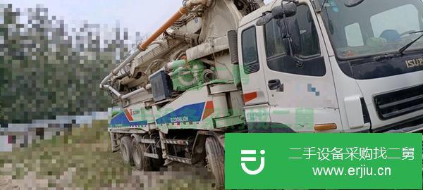河北出售二手中聯48米泵車