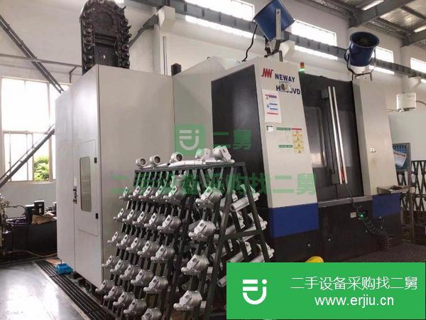 江蘇出售二手紐威HM50VD臥式加工中心