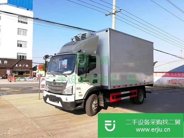 云南出售二手福田160馬力冷藏車