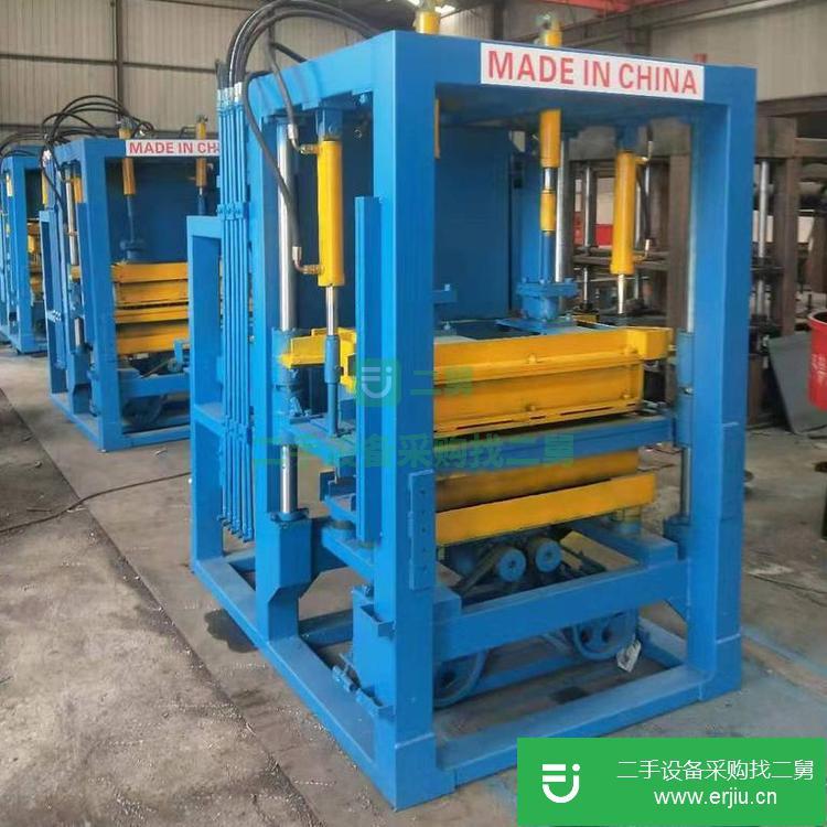 河南出售二手靜壓水泥空心制磚機(jī)