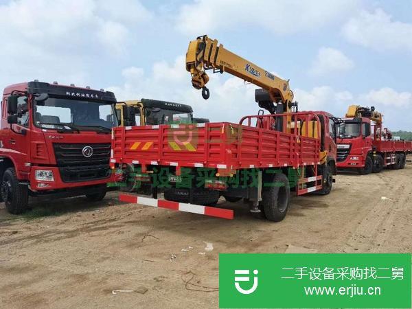 湖北出售二手東風華神D912隨車吊