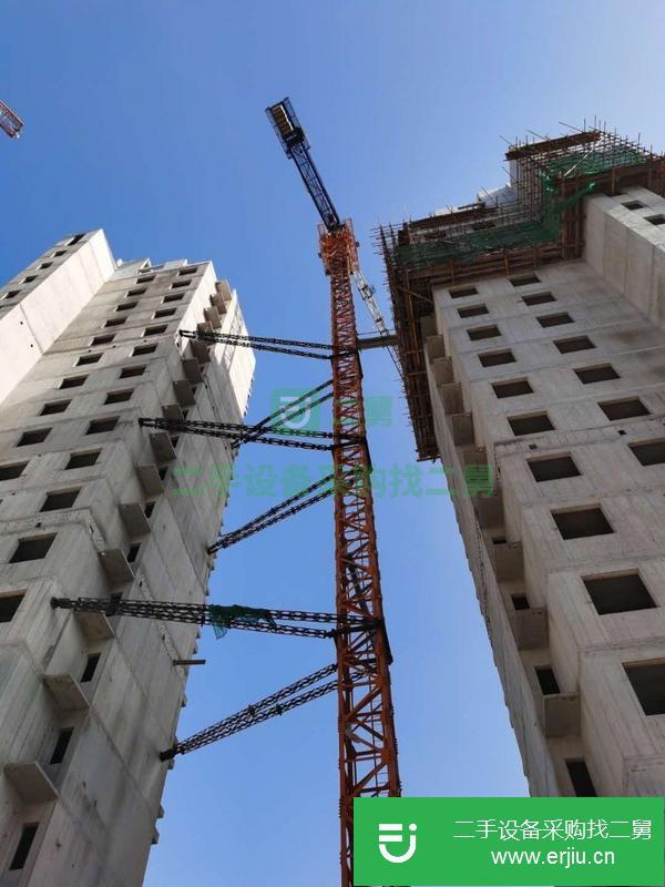 山東出售二手廣西建機塔吊80米高
