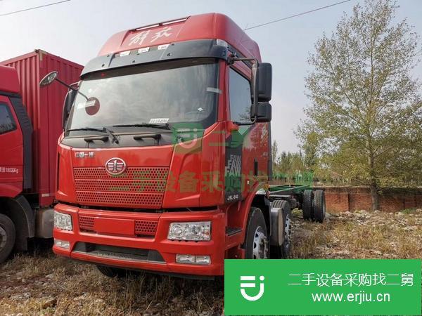 黑龍江出售二手前四后四一汽解放牽引車