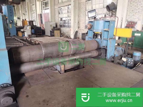 四川出售二手30x3米液壓上棍萬能卷板機