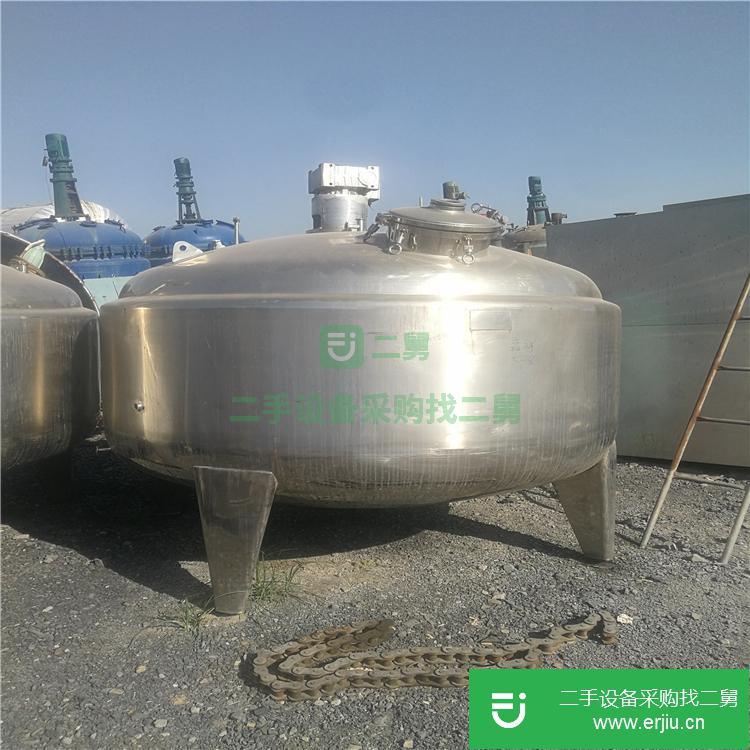 山東出售二手10立方不銹鋼儲罐