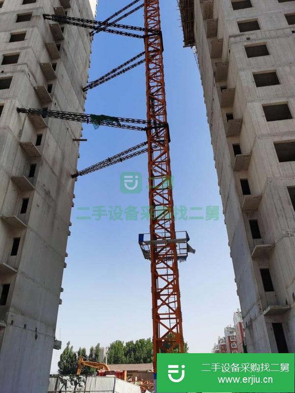 山東出售二手廣西建機塔吊80米高