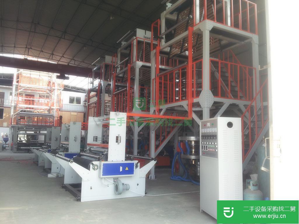 浙江出售二手ldpe600塑料膜吹膜機