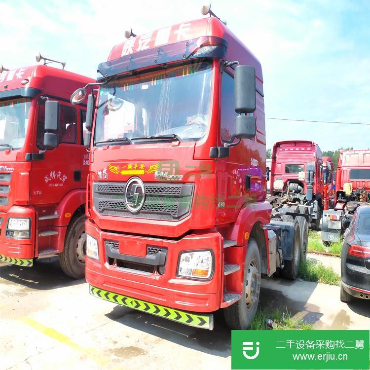 山東出售二手福田歐曼雙驅國五牽引車