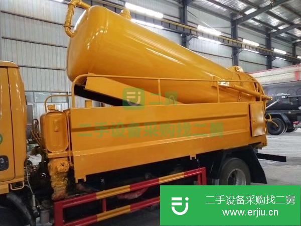 江蘇出售二手東風藍牌高壓清洗吸污車