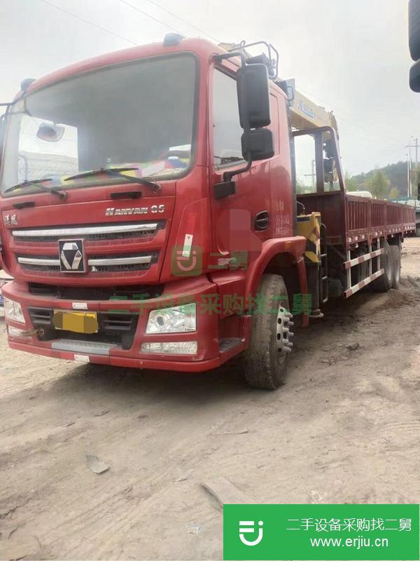 內蒙古出售二手徐工12噸240馬力國五隨車吊