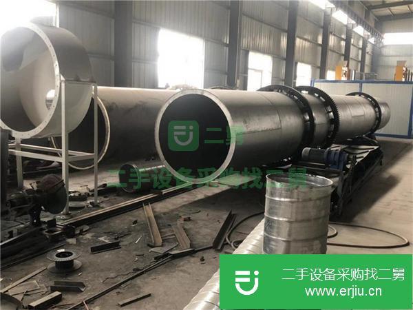 河南出售二手大型石英砂滾筒烘干機