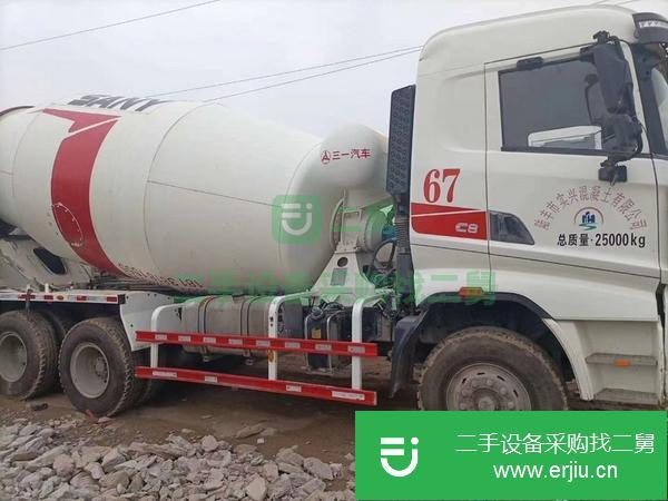 山東出售二手18年國(guó)五三一大12方攪拌車